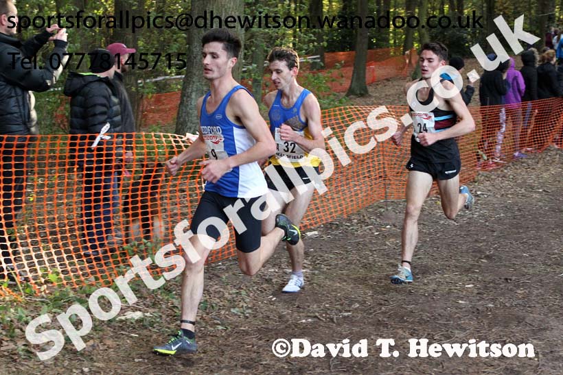 Senior men, 2016 National Cross Country Relays, Berry Hill Park, Mansfield. Photo: David T. Hewitson/Sports for All Pics